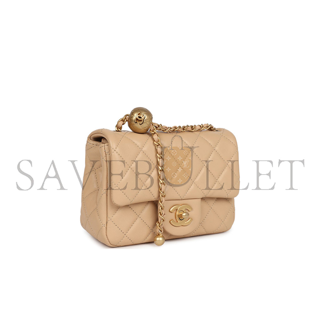 Ch*el master square mini flap bag (18*13*7cm)